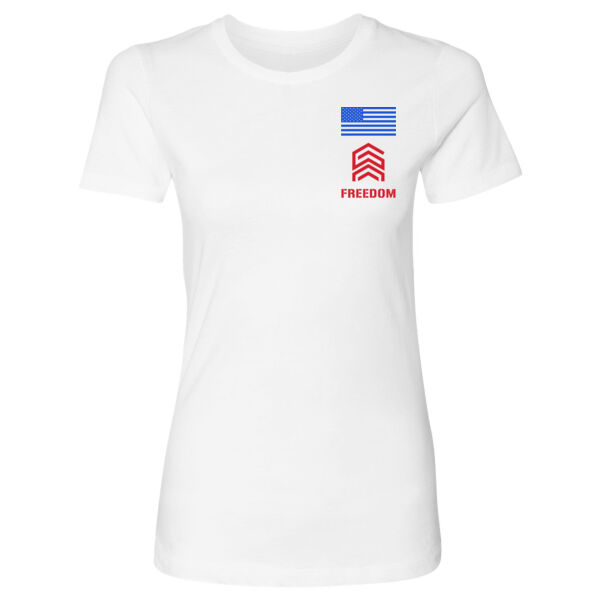 FREEDOM - WOMEN'S FITTED T-SHIRT - $YFDX5Q$ Thumbnail